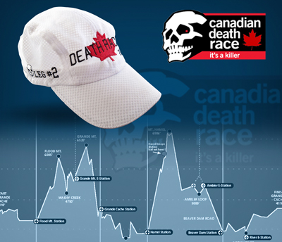 canadian death race - race day cap