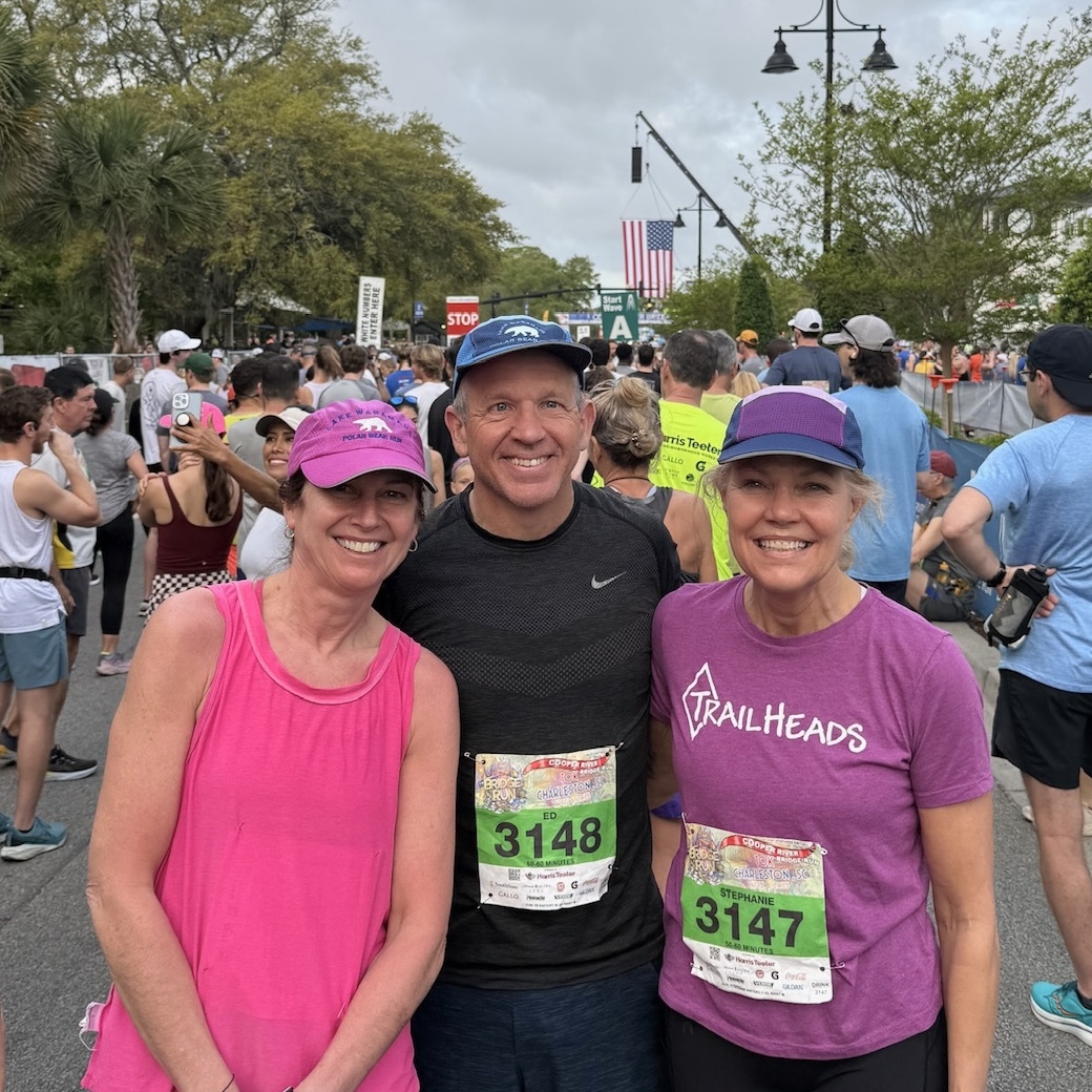 TrailHeads CoFounders at the Bridge Run