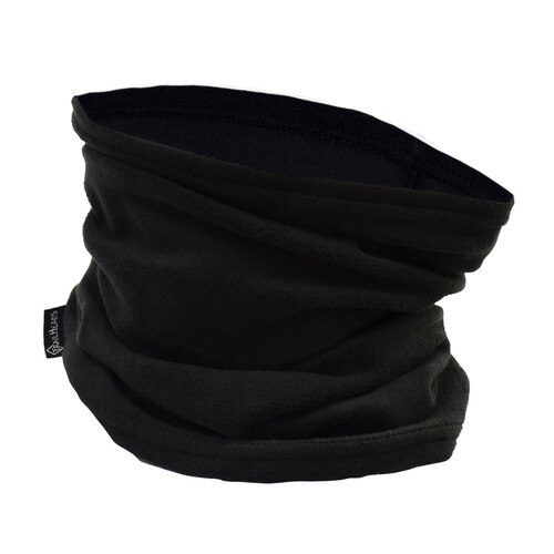 Contoured neck warmer for sporty men