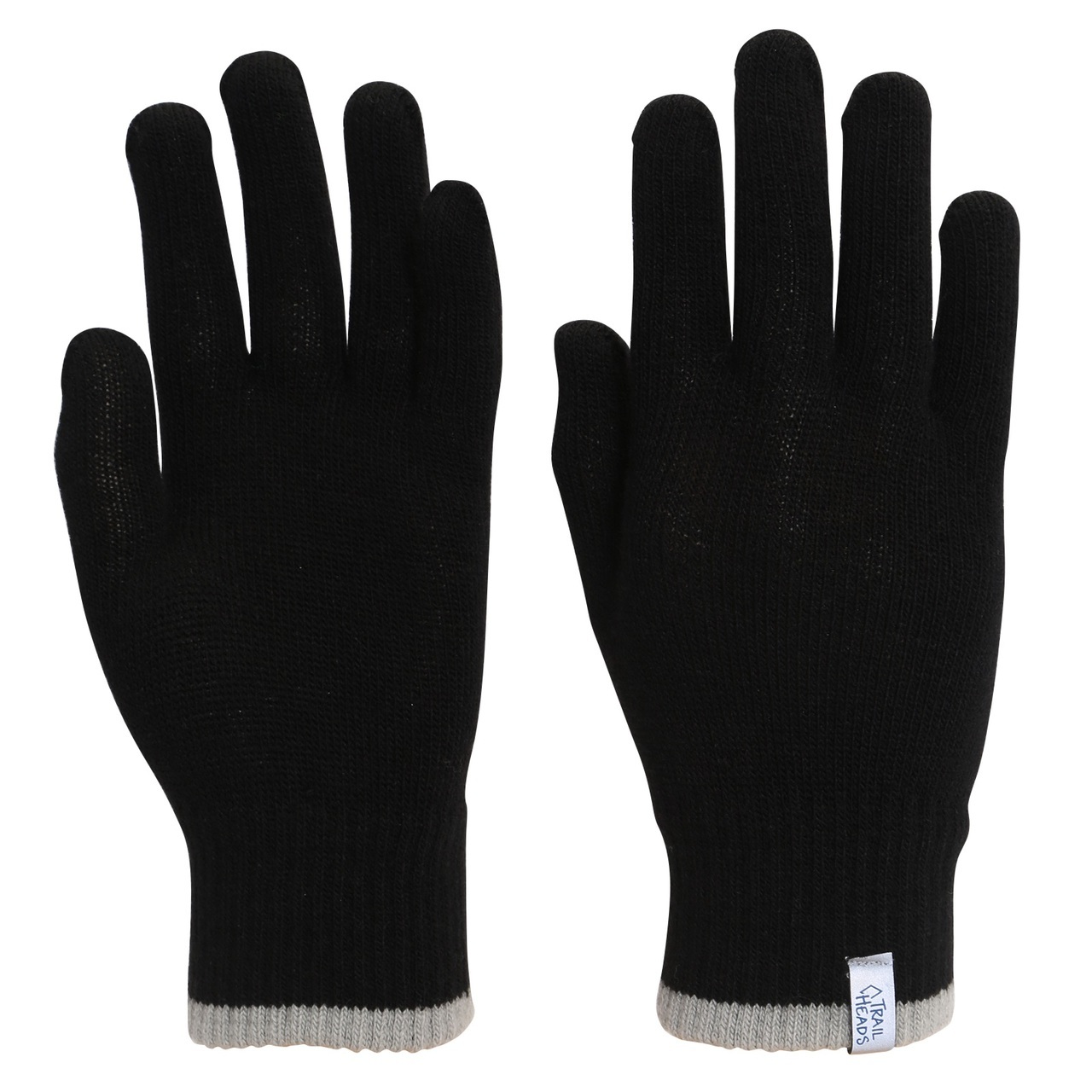 Black Glove Liners for Cold Weather Running