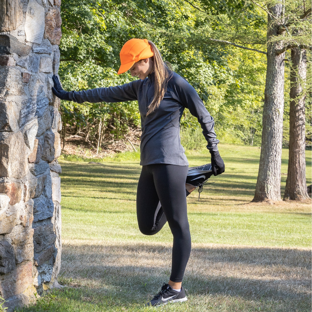 Hunter Orange Hats for Trail Runners