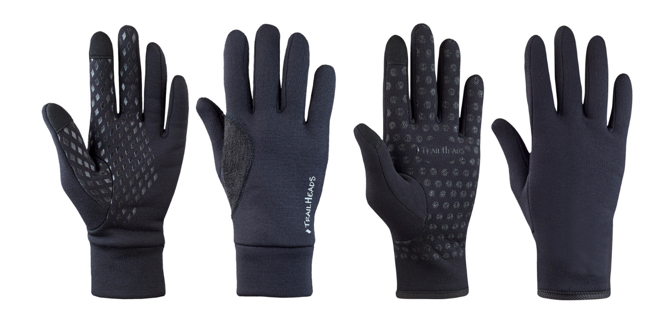 Men’s and Women’s power stretch winter running gloves