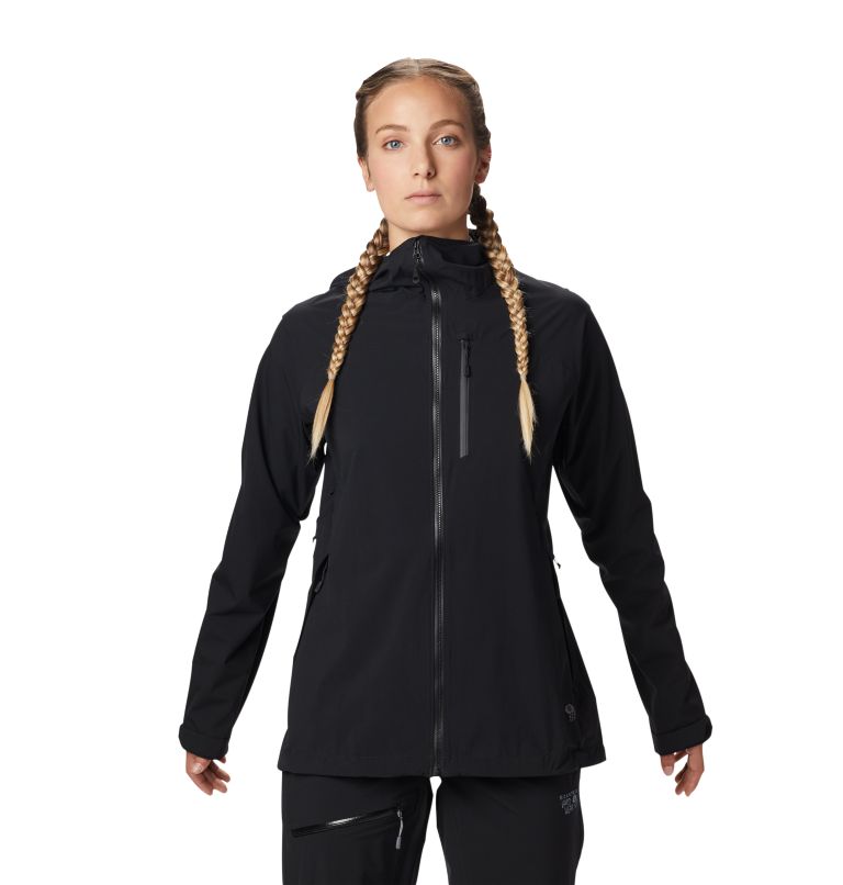 Cold snow weather hardshell for ladies