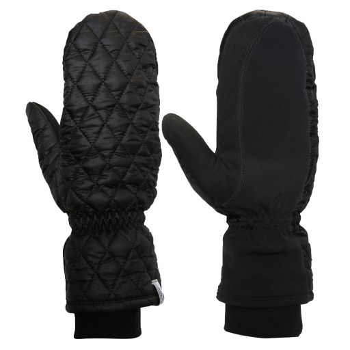 Womens Quilted Running Mittens