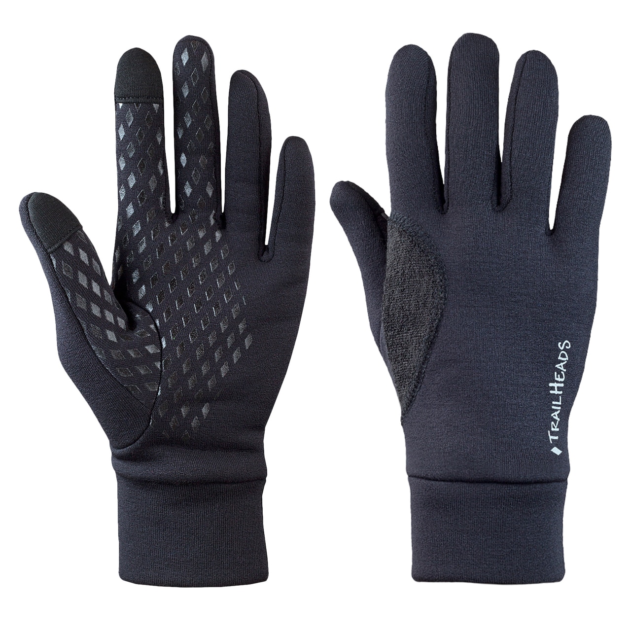 Fleece gloves for running in winter